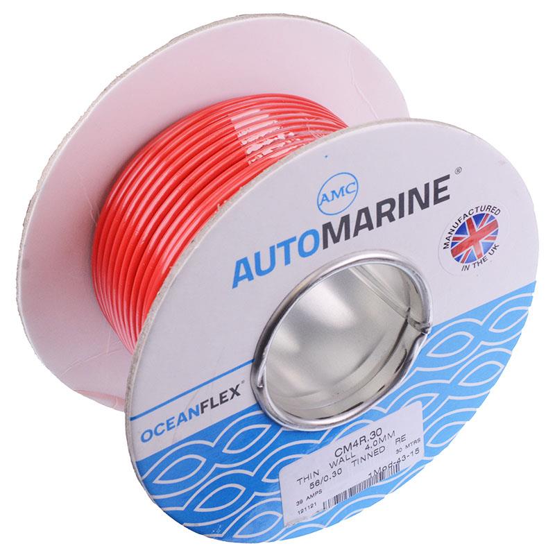 4mm² Oceanflex Tinned Copper Cable 56 0.3mm 30M