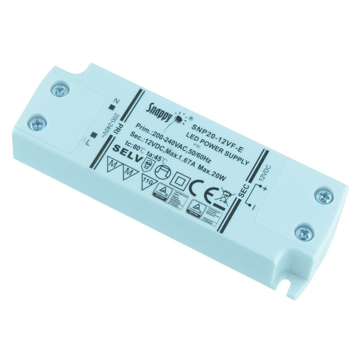 20W 12V 1.67A Constant Voltage LED Driver Power Supply