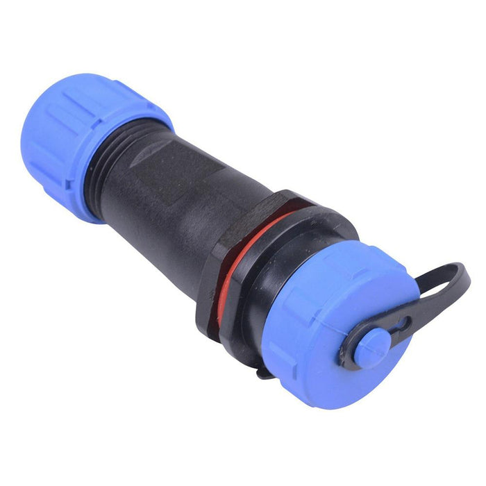 6 Pin Waterproof W13 Female Socket Cable Connector IP68