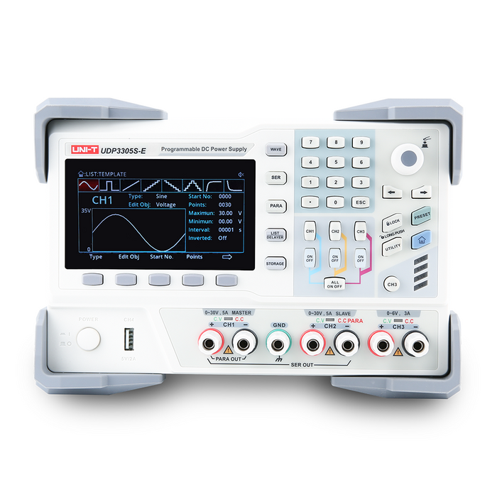 UDP3305S-E 4-Channel Programmable Linear DC Power Supply 328W Uni-T