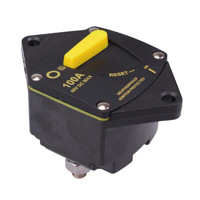 80A Panel Mount Manual Reset Circuit Breaker IP66