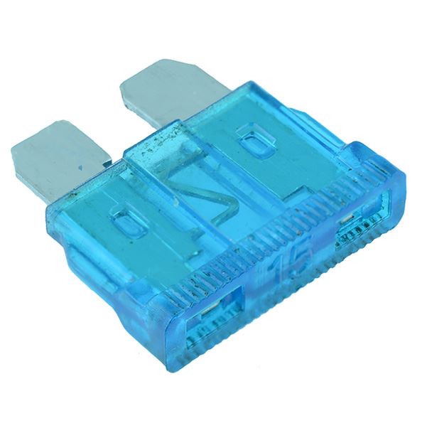 15A Standard Automotive Blade Fuse Blue