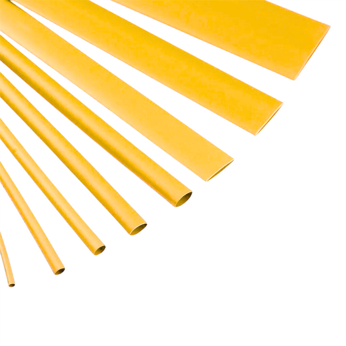 1.5mm x 1.2m Yellow Heat Shrink Sleeve