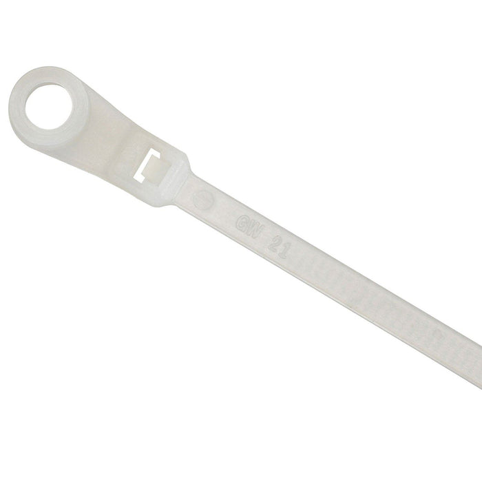 Natural Screw Mounted Cable Tie 4.8 x 300mm (Pack of 100)
