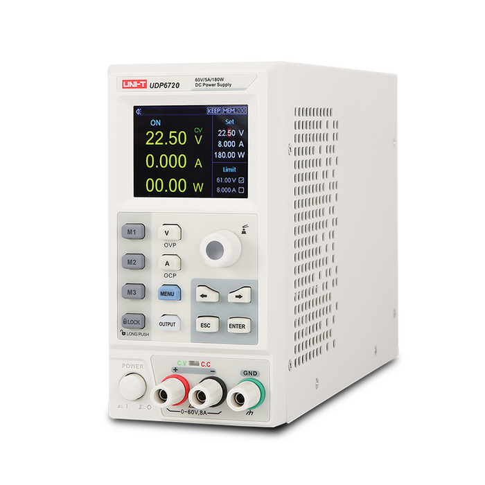 UDP6720 1-Channel Programmable Switching DC Power Supply 5A 60V 100W Uni-T