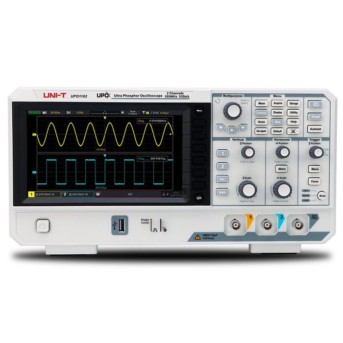 UPO1102 2 Analog Channel Oscilloscope 100MHz Uni-T