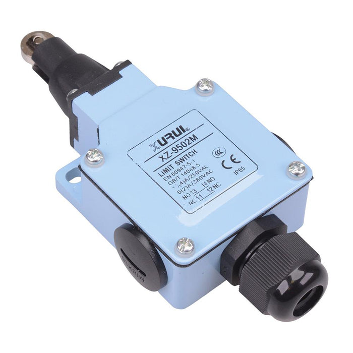 Roller Push Button Plunger Metal Limit Switch 10A IP65