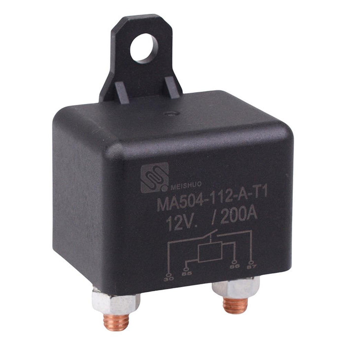 12V SPNO Heavy Duty Automotive Relay Bracket 200A MA504-112-A-T1