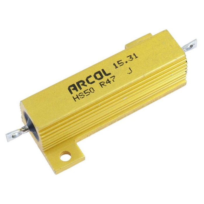 15R Arcol 50W Aluminium Clad Resistor HS50