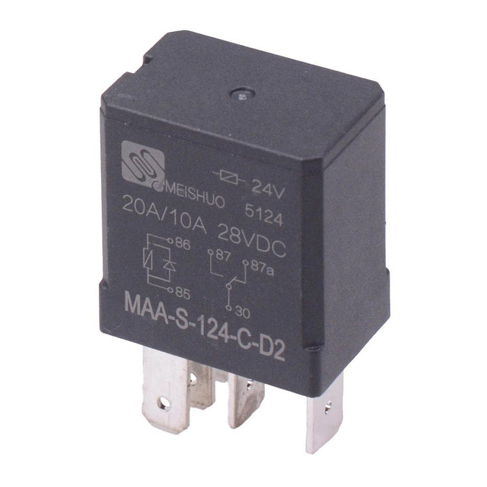 24V SPDT Micro Automotive Relay Diode 35A MAA-S-124-C-D2