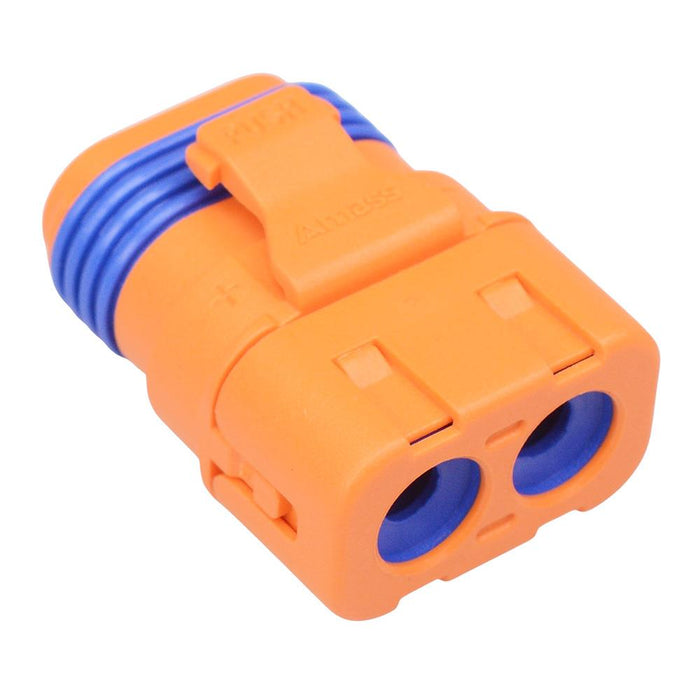 LFB50-F Female 2-Pin Silver Plated Connector 65A AMASS