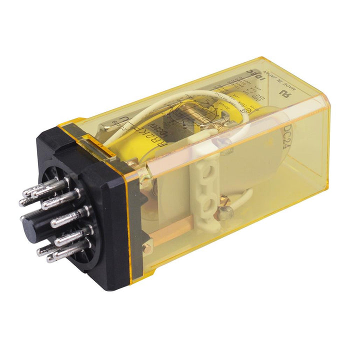 RR2KP-UDC24V 24VDC Latching Plug In Power Industrial Relay 10A DPDT IDEC
