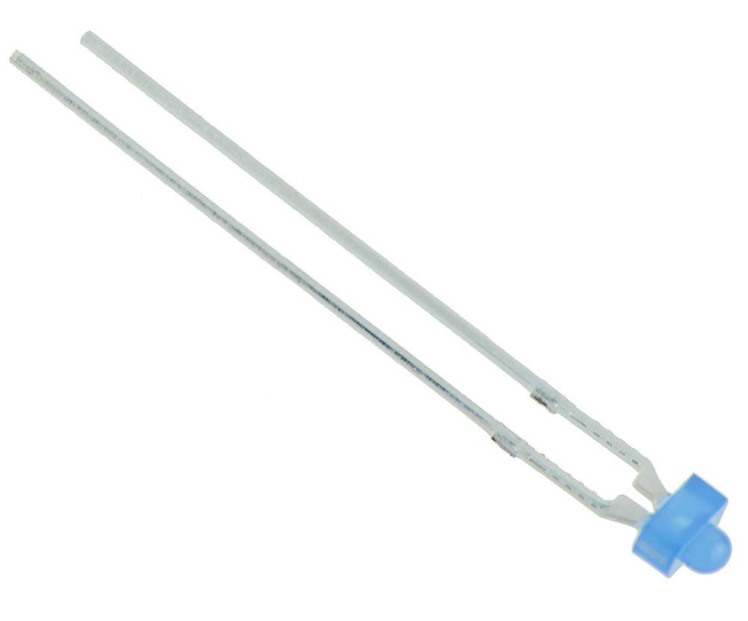 Blue 1.8mm LED Diffused 200mcd 50°