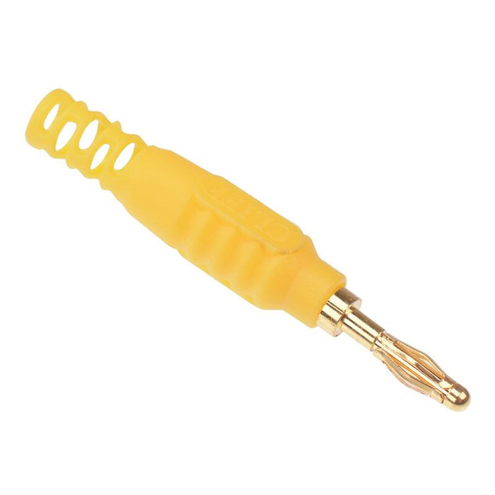 Yellow 2mm Gold Plated Test Plug FCR7365Y