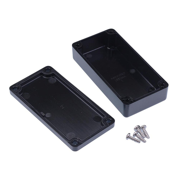 1551WKBK Hammond Black PC Watertight Enclosure 80 x 40 x 22mm