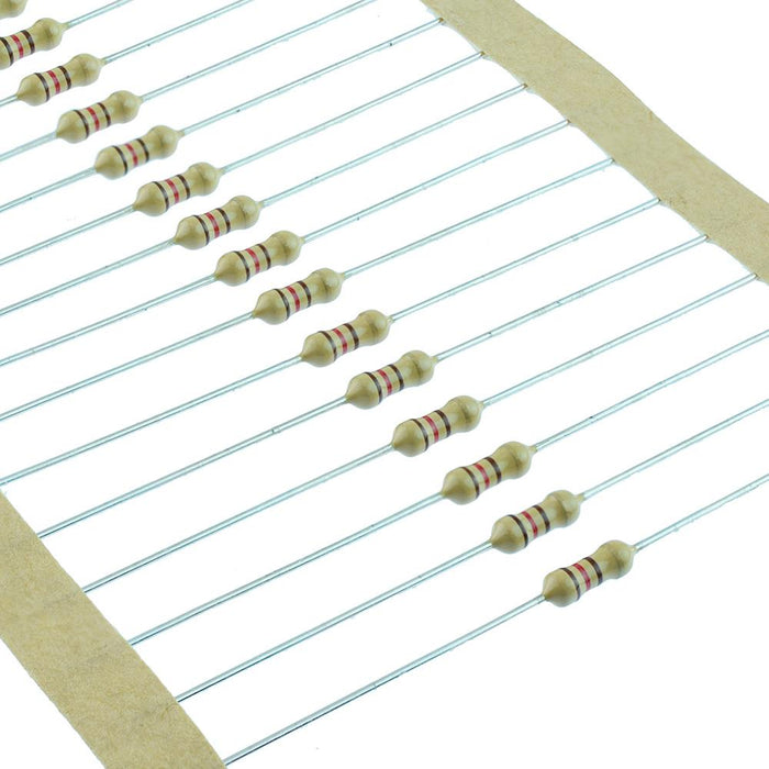 1K Carbon Film 1/8W Resistor 5% - Pack of 100