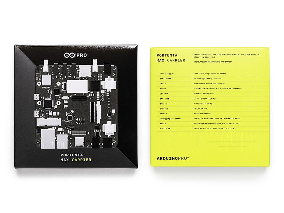 Arduino® Portenta Max Carrier