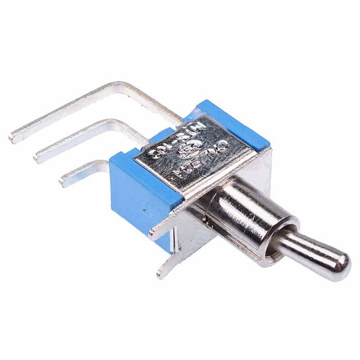 On-On Miniature Vertical PCB Toggle Switch SPDT