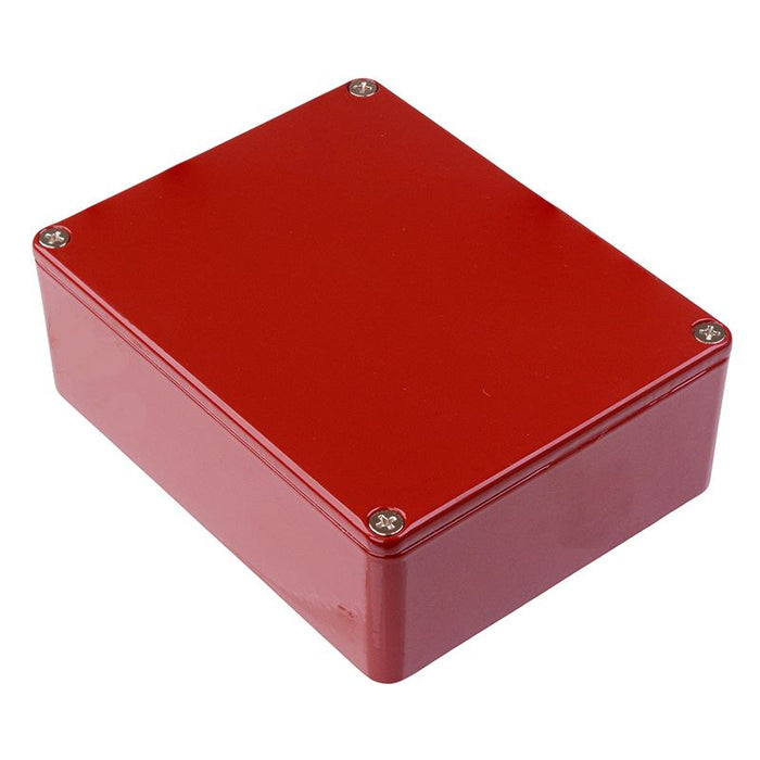 1590BBSRD Hammond Red Die Cast Stomp Box Enclosure 120 x 94 x 42mm