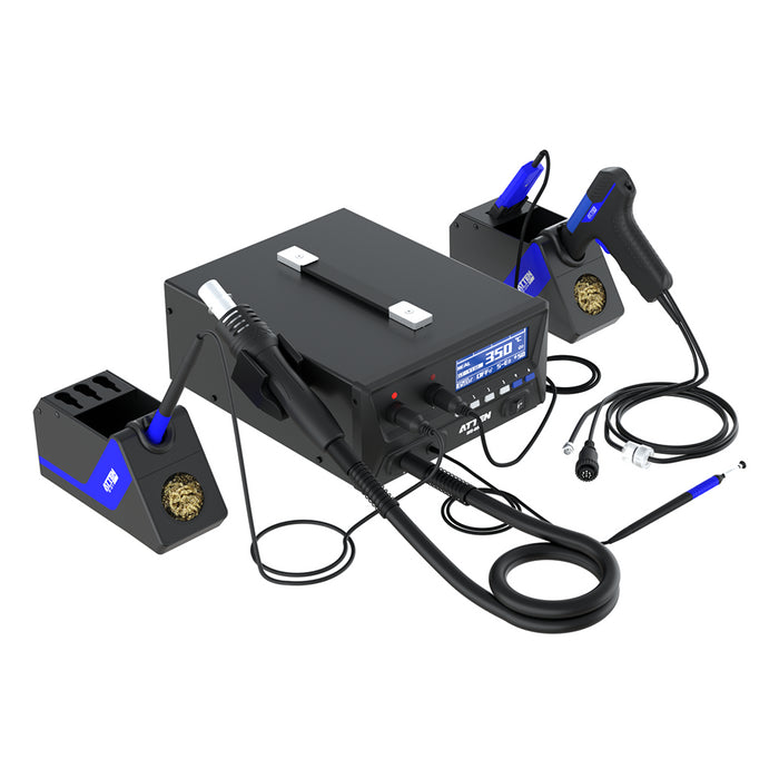 4 in 1 Professional Digital Rework Soldering Station 900W MS-900 ATTEN