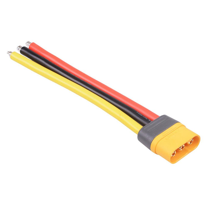 Prewired Male MR60 3 Pin Connector 30A 10cm AMASS
