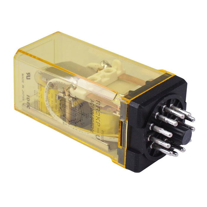 RR2KP-UAC120V 120VAC Latching Plug In Power Industrial Relay 10A DPDT IDEC