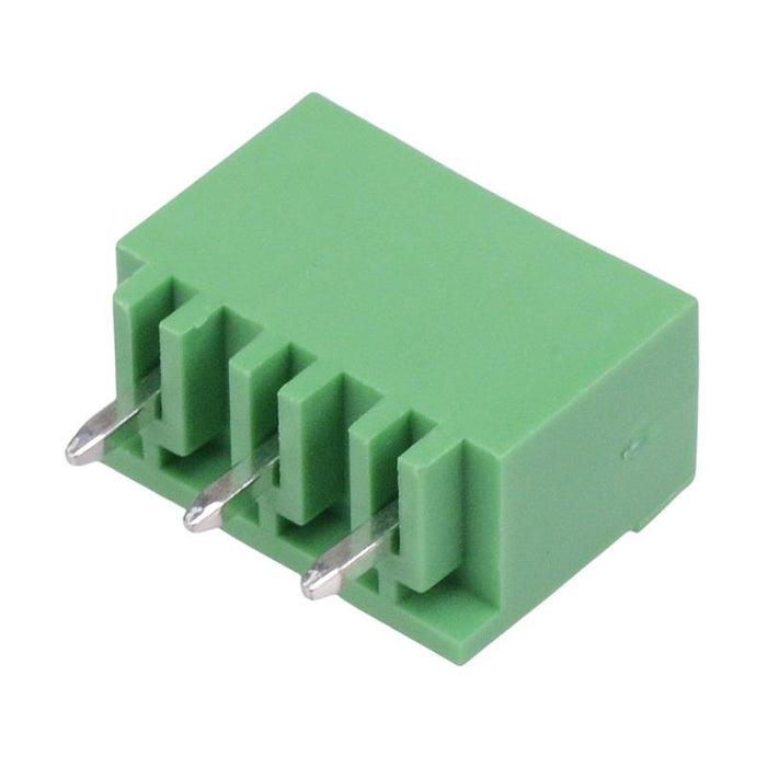 3-Way 5.08mm Vertical PCB Header Closed Ends 15A 300V