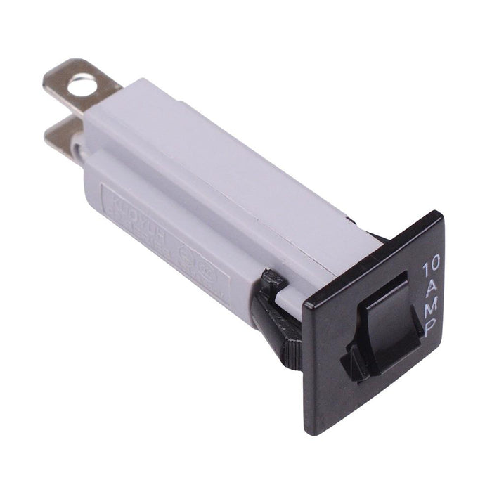 10A Push to Reset Panel Mount Thermal Circuit Breaker 50VDC