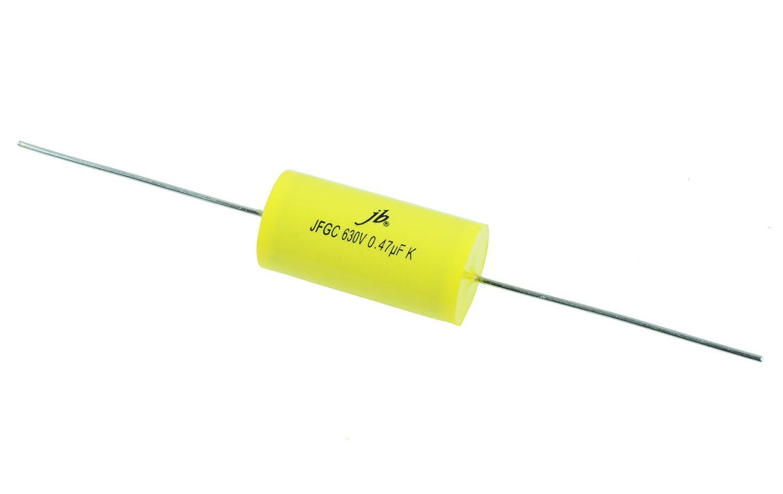 100nF Axial Metallised Polypropylene Film Capacitor 630V ±10%