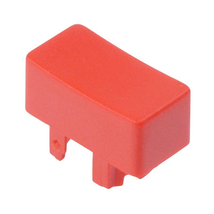 1P08 MEC Red Concave Rectangle Cap for use with 3F Multimec