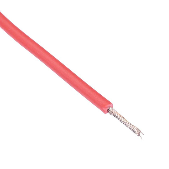 Red UL1015 16AWG 26/0.25mm Tinned Copper Stranded Wire (price per metre)