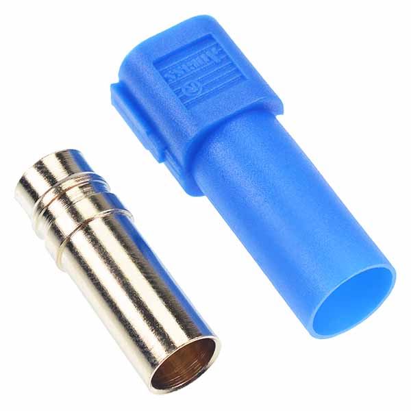 XT150-F Blue Female Gold Plated Connector 60A AMASS
