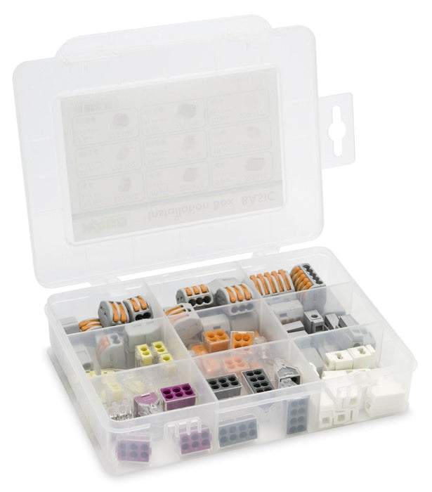 887-008/2010-100 WAGO 75pcs Basic Installer Box Connectors