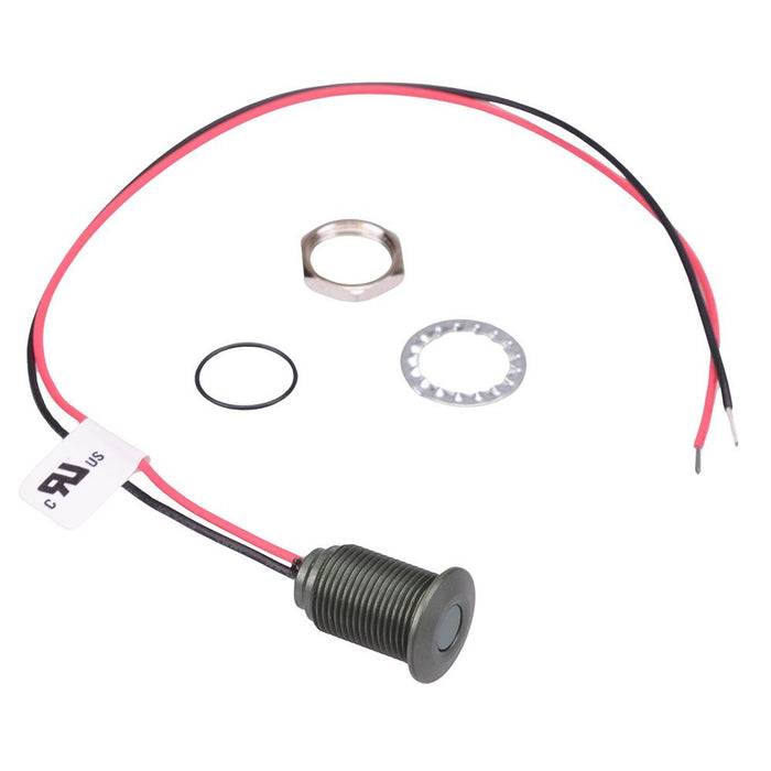 Q10F5AKXXG02E Green 10mm 2.2VDC LED Panel Indicator IP67 APEM