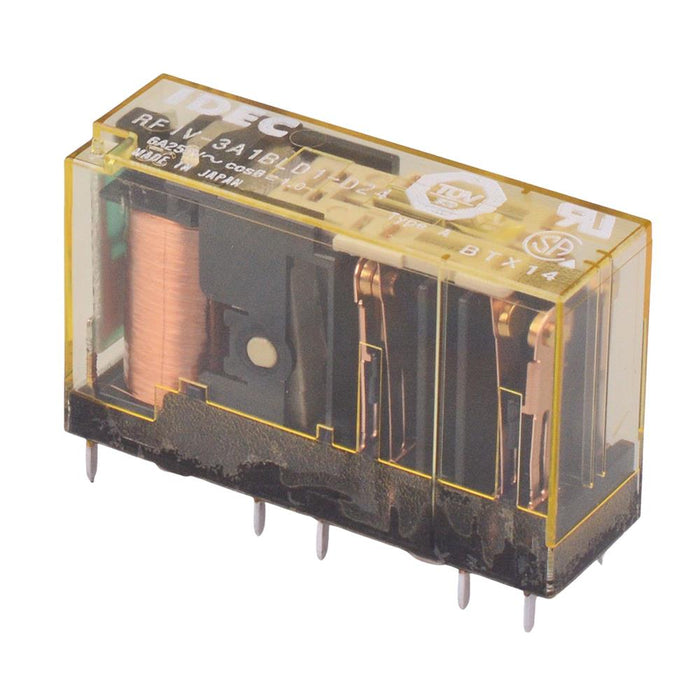 RF1V-3A1BLD1-D24 24VDC 4-Pole Force Guided Relay CEMF 3NO-1NC IDEC