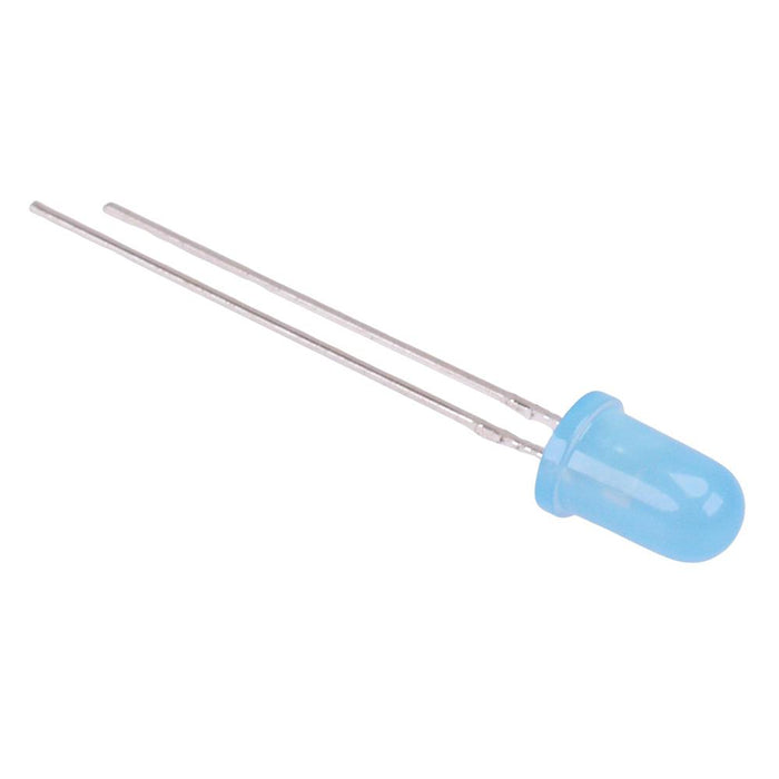 Blue 5mm LED Diffused Lens 600mcd 60°