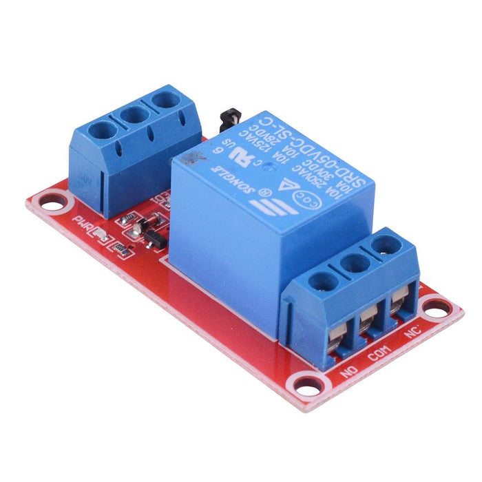 5V 1 Channel Relay Board Module Active Low - Terminal Blocks