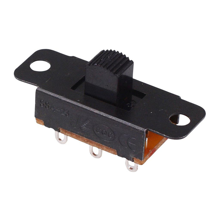 On-Off-On Slide Switch DPDT 3A