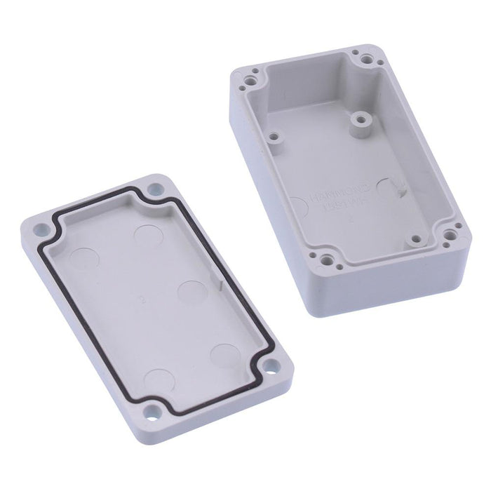 1551WHGY Hammond Grey PC Watertight Enclosure 60 x 35 x 22mm