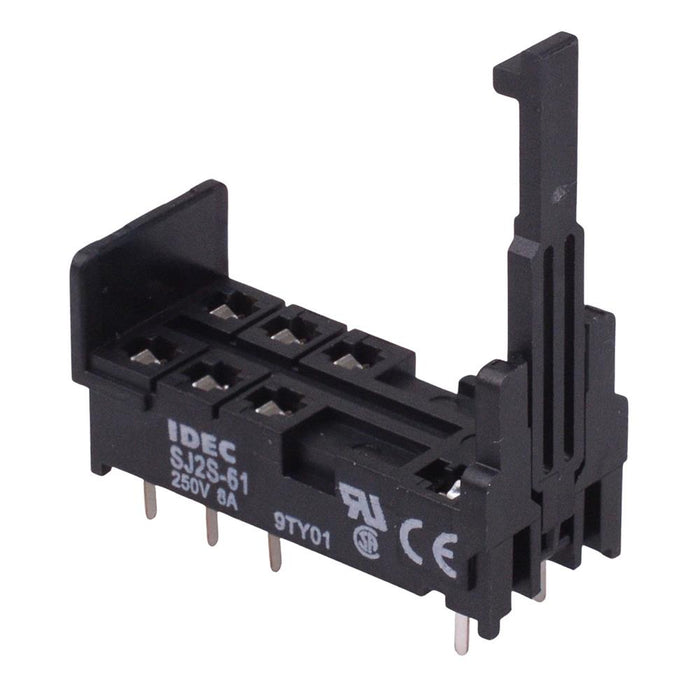 SJ2S-61 PCB Mount Relay Socket for Double Pole RJ2S Relays IDEC
