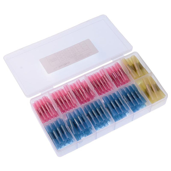 180pcs Heat Shrink Butt Connector Terminal Assortment