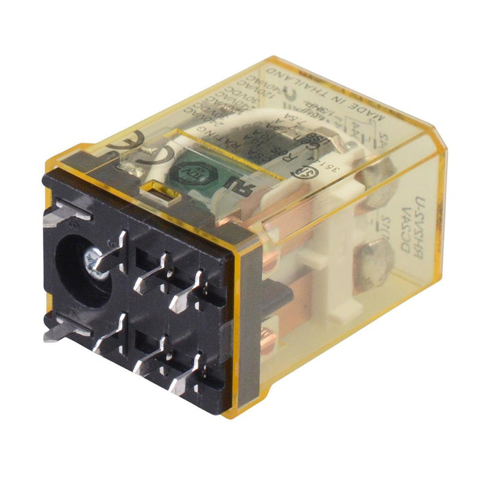 RH2V2-UDC24V 24VDC PCB Compact Power Relay 10A DPDT IDEC