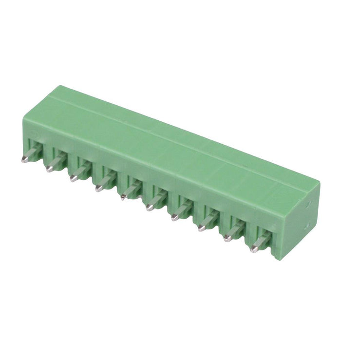 10-Way 3.81mm Vertical PCB Header Closed Ends 8A 300V