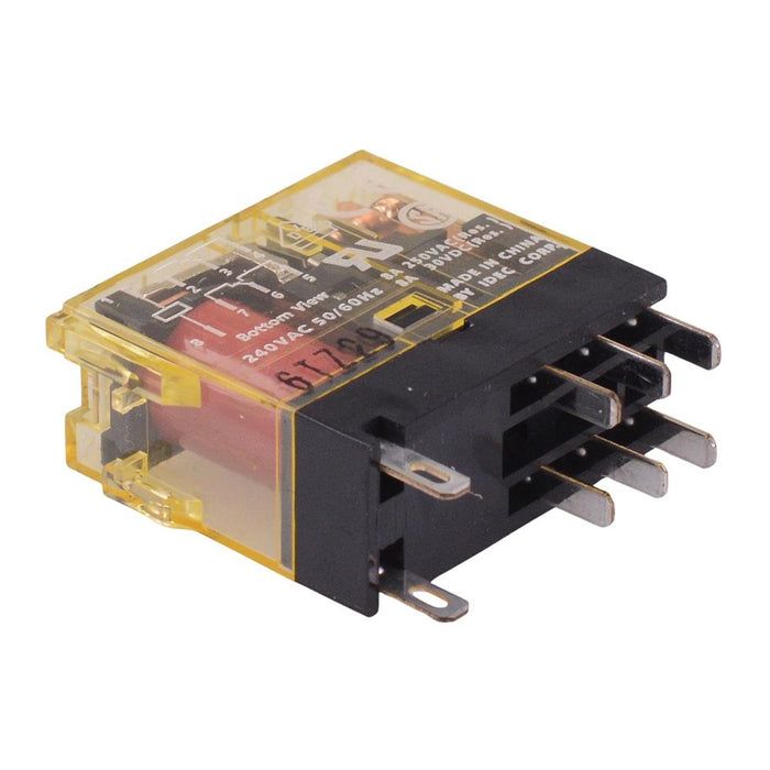 RJ2S-C-A240 240VAC Plug In Slim Power Industrial Relay 8A DPDT IDEC