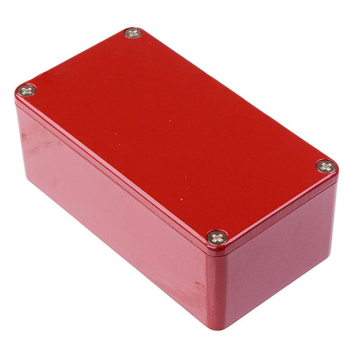 Hammond Test Box 1590BSRD Hammond Red Die Cast Stomp Box Enclosure 112 x 60.5 x 42mm ...
