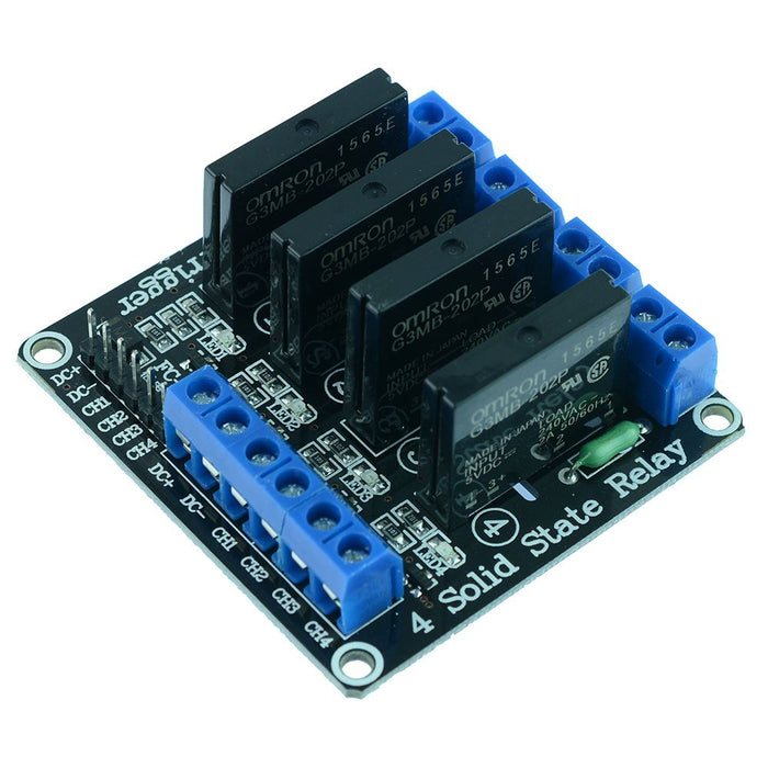 5V 4 Channel Solid State Relay Board