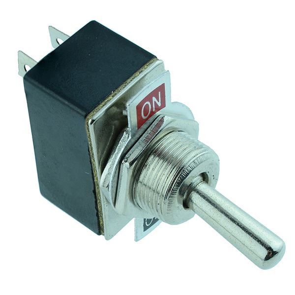 On-Off 2 Position 12mm Toggle Switch SPST 2A 250VAC — Switch ...