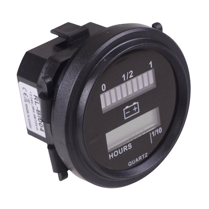 Battery Indicator / Hour Meter Panel Mount