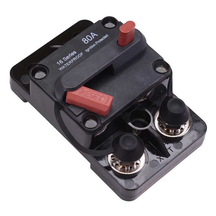 90A Side Mount Manual Reset On-Off Circuit Breaker IP66