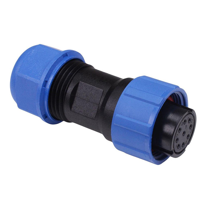 9 Pin Waterproof W17 Female Plug Cable Connector IP68 5A